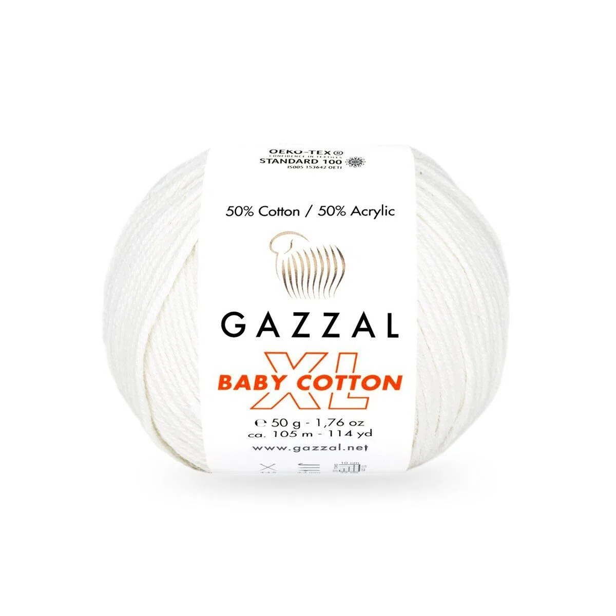 Baby Cotton XL Gazzal 3432 biały