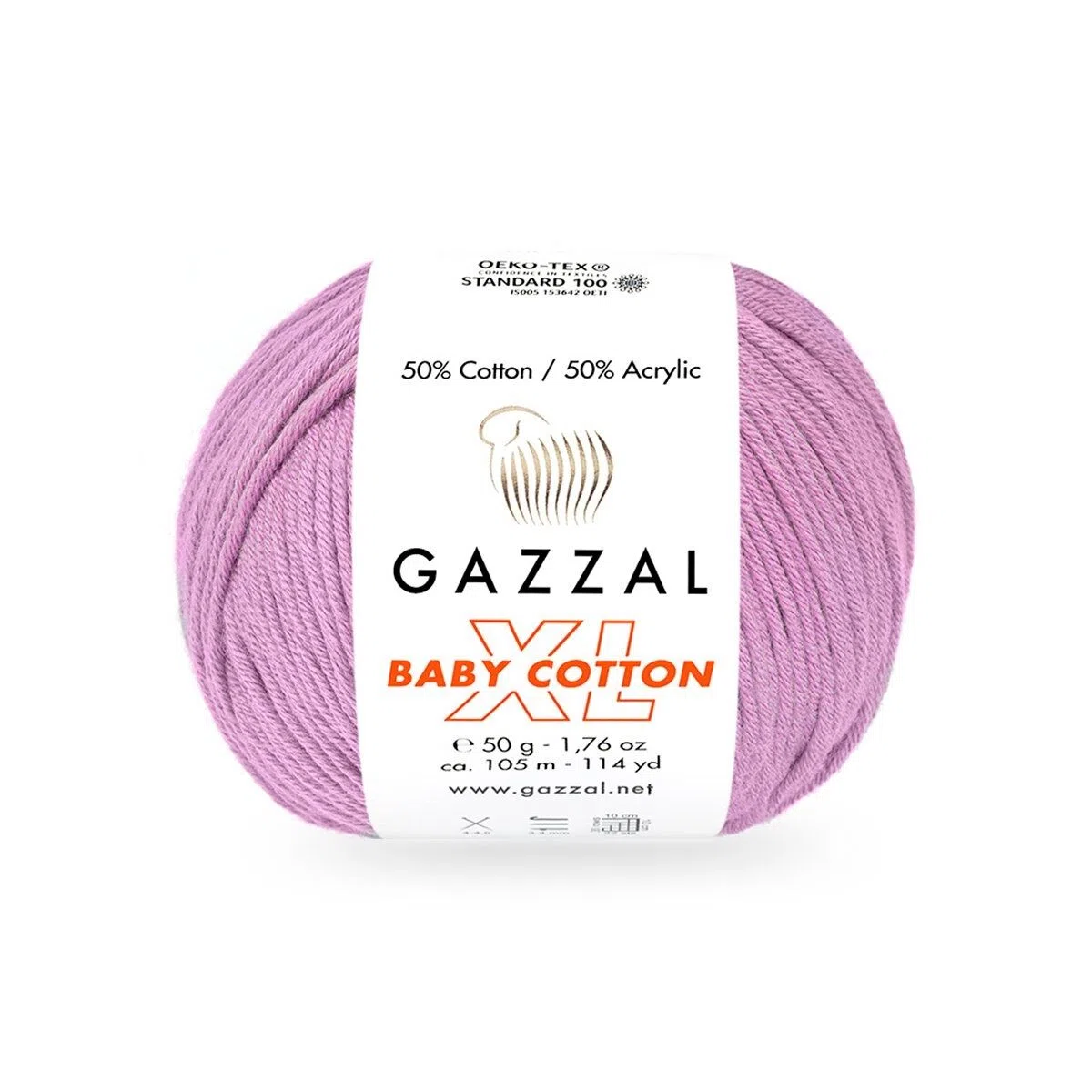 Baby Cotton XL Gazzal 3422 wrzosowy