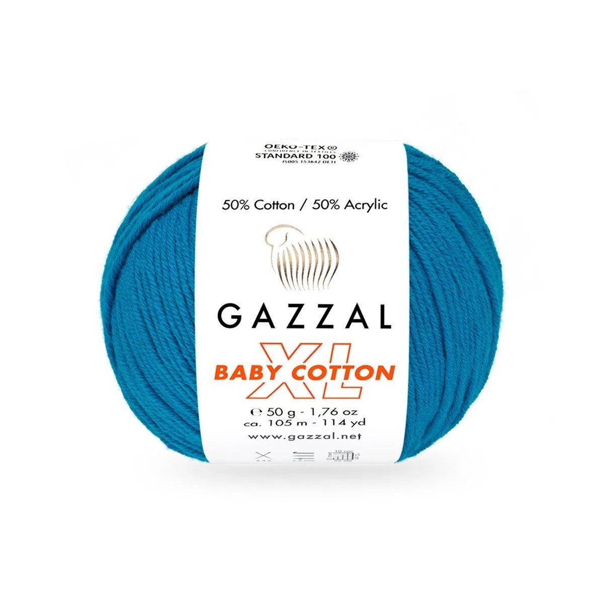 Baby Cotton XL Gazzal 3428 turkusowy