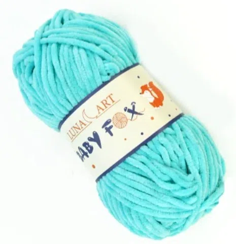 Baby Fox Luna Art 100-13 turkus jasny