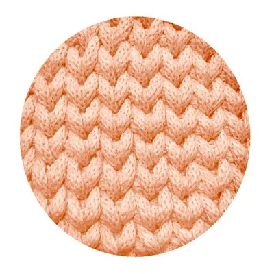 Sznurek bawełniany pleciony 4mm, 100m - cielisty (322)