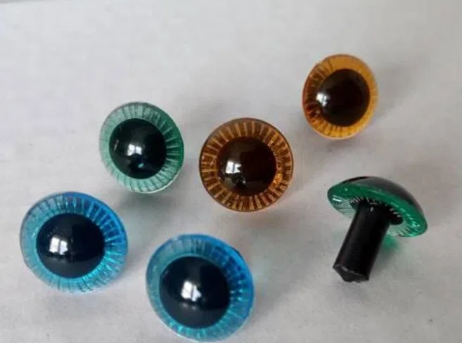 Oczy 20mm pomarańczowe
