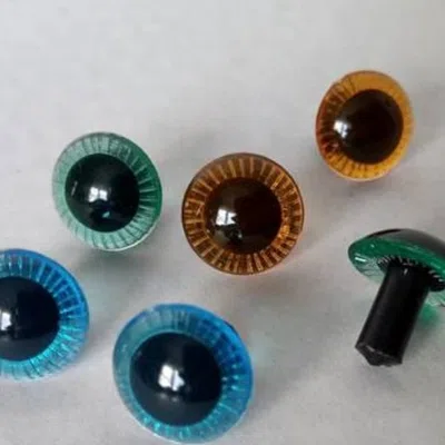Oczy 20mm pomarańczowe