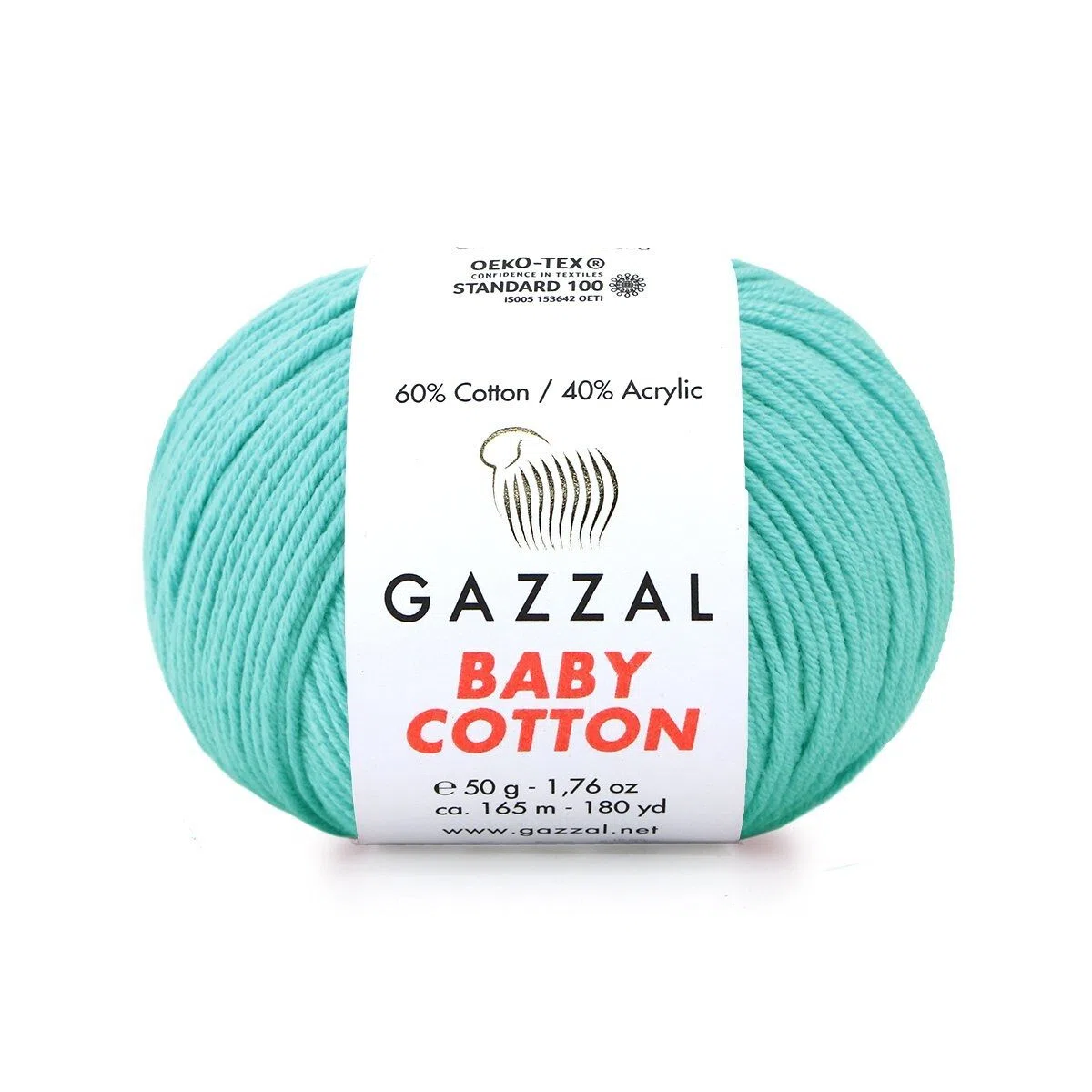 Baby Cotton Gazzal 3452 turkusowy