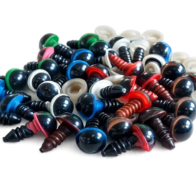 Oczy 12mm brązowe C