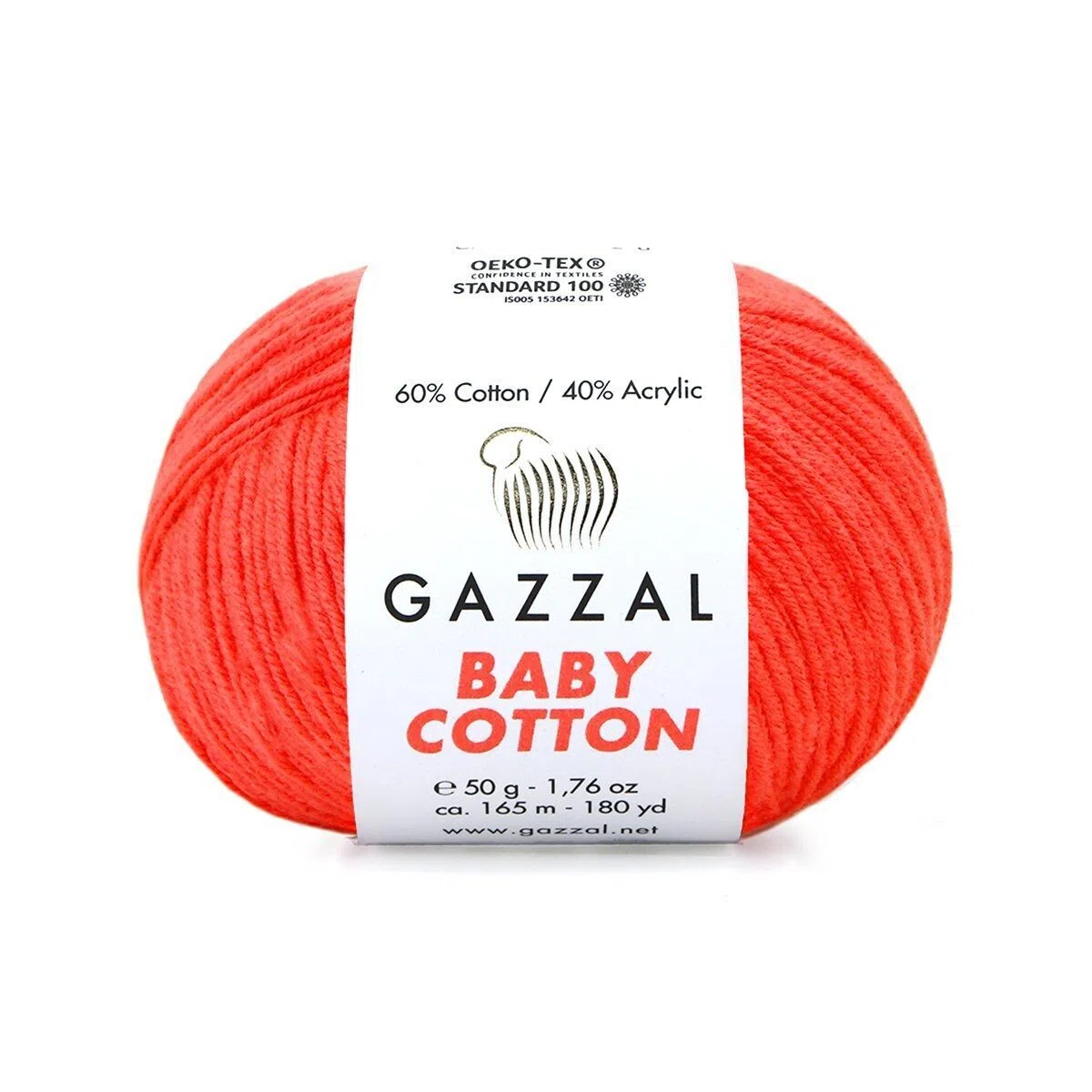 Baby Cotton Gazzal 3459 pomarańczowy żywy
