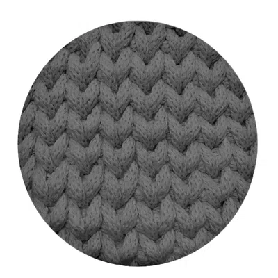 Sznurek bawełniany pleciony 4mm, 100m - popiel (309)