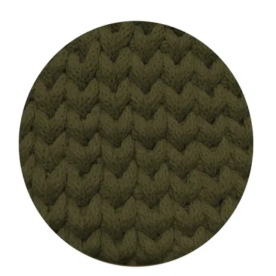 Sznurek bawełniany pleciony 4mm, 100m - khaki (333)