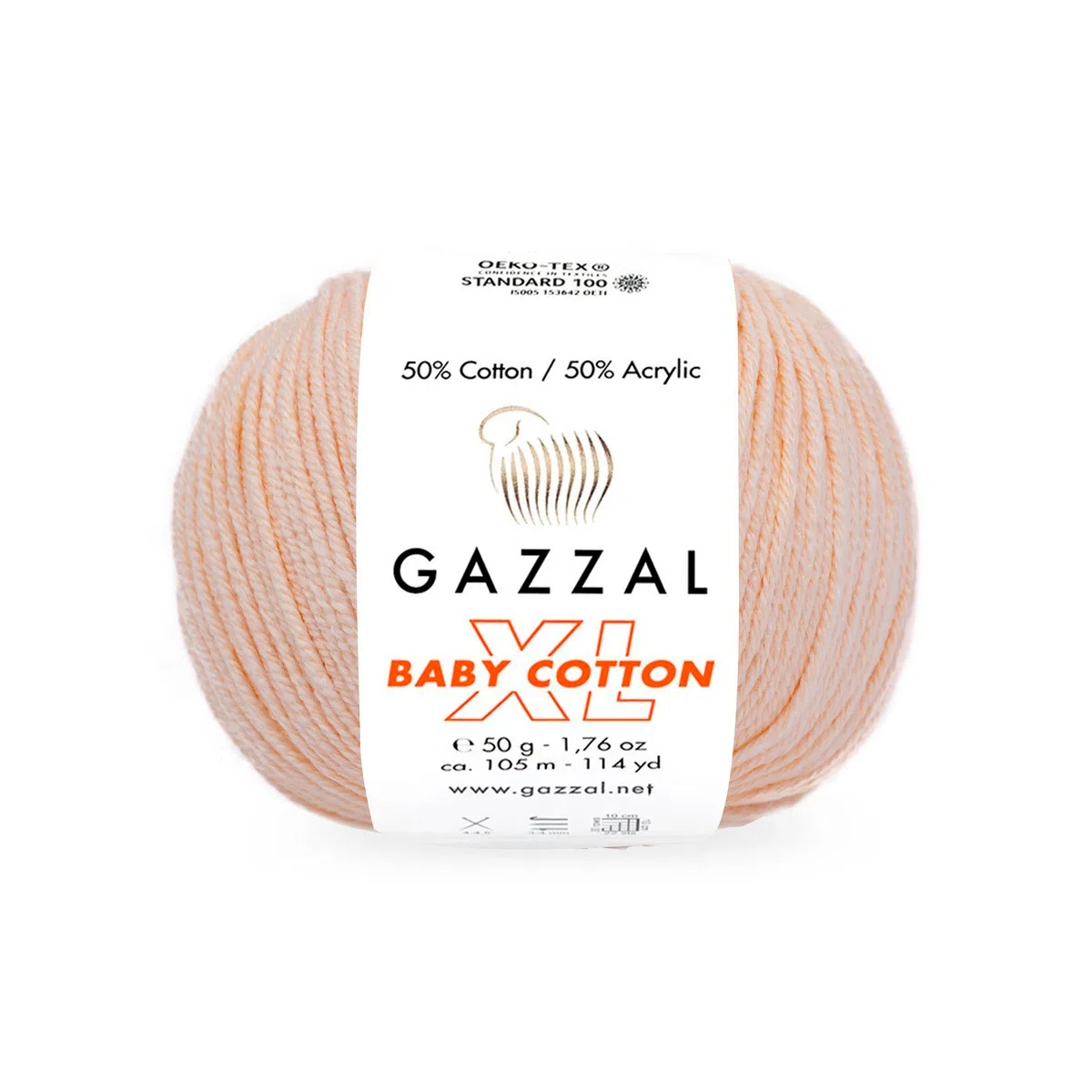 Baby Cotton XL Gazzal 3469 cielisty