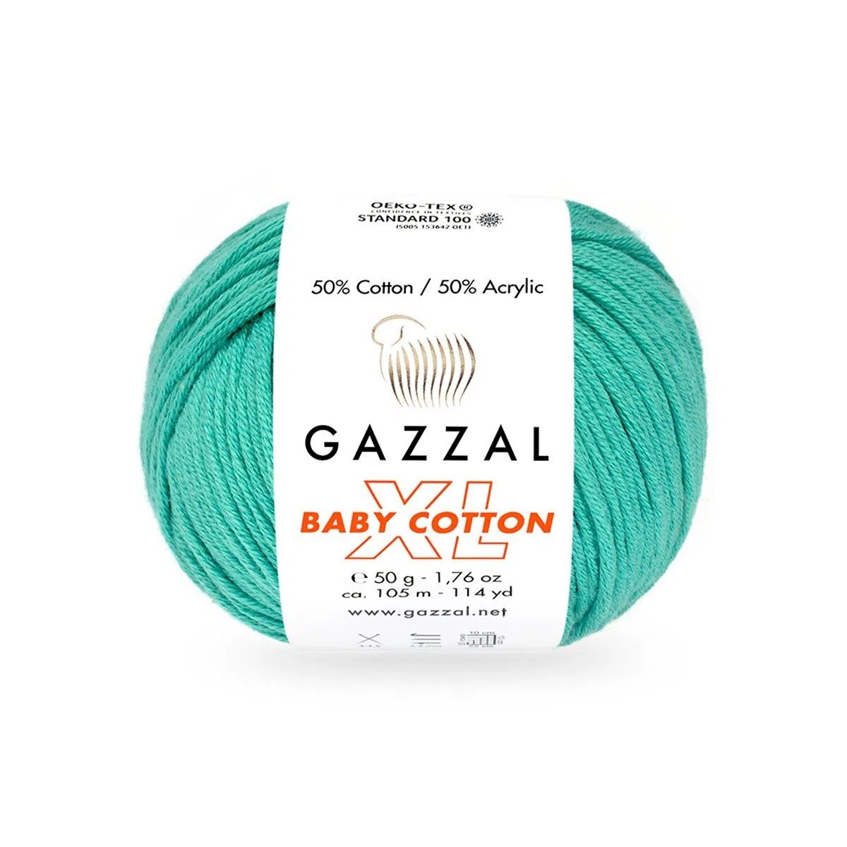 Baby Cotton XL Gazzal 3426 turkusowy