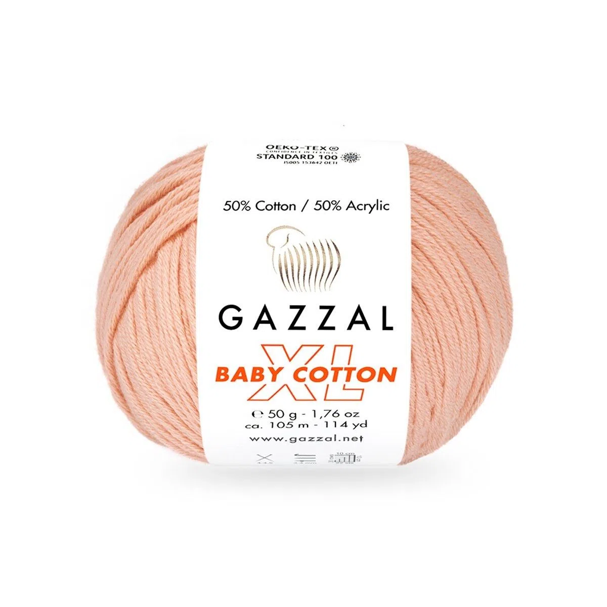 Baby Cotton XL Gazzal 3412 łosoś