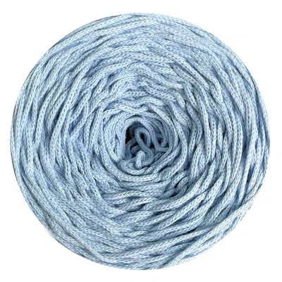 Sznurek bawełniany pleciony 3mm, 200m - błękitny (112)