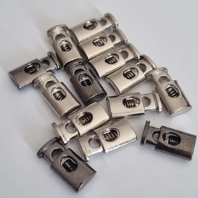 Stoper metal 22 x 10x5 mm  srebro