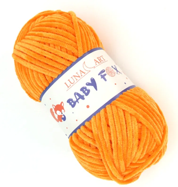 Baby Fox Luna Art 100-25 pomarańczowy