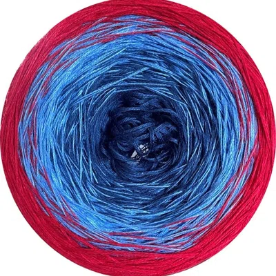 Taki Motek 096a (jeans, indygo, czerwony)