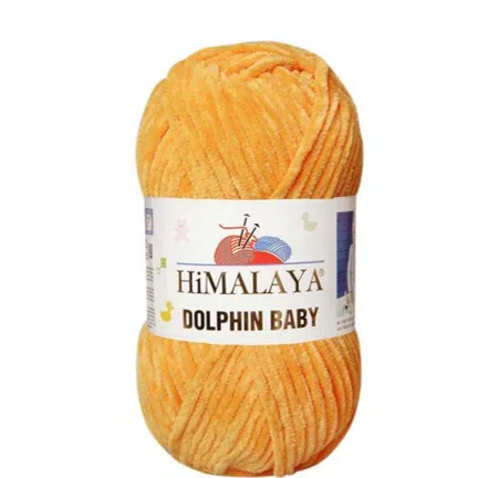 Dolphin Baby Himalaya 368 pomarańczowy