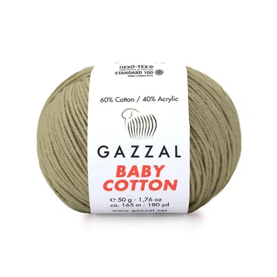 Baby Cotton Gazzal 3464 oliwka jasna