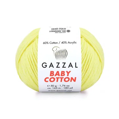 Baby Cotton Gazzal 3413 cytryna