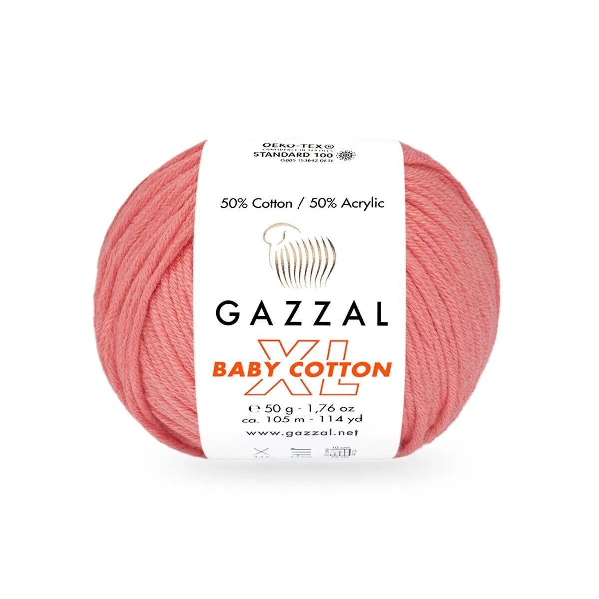 Baby Cotton XL Gazzal 3435 różowy