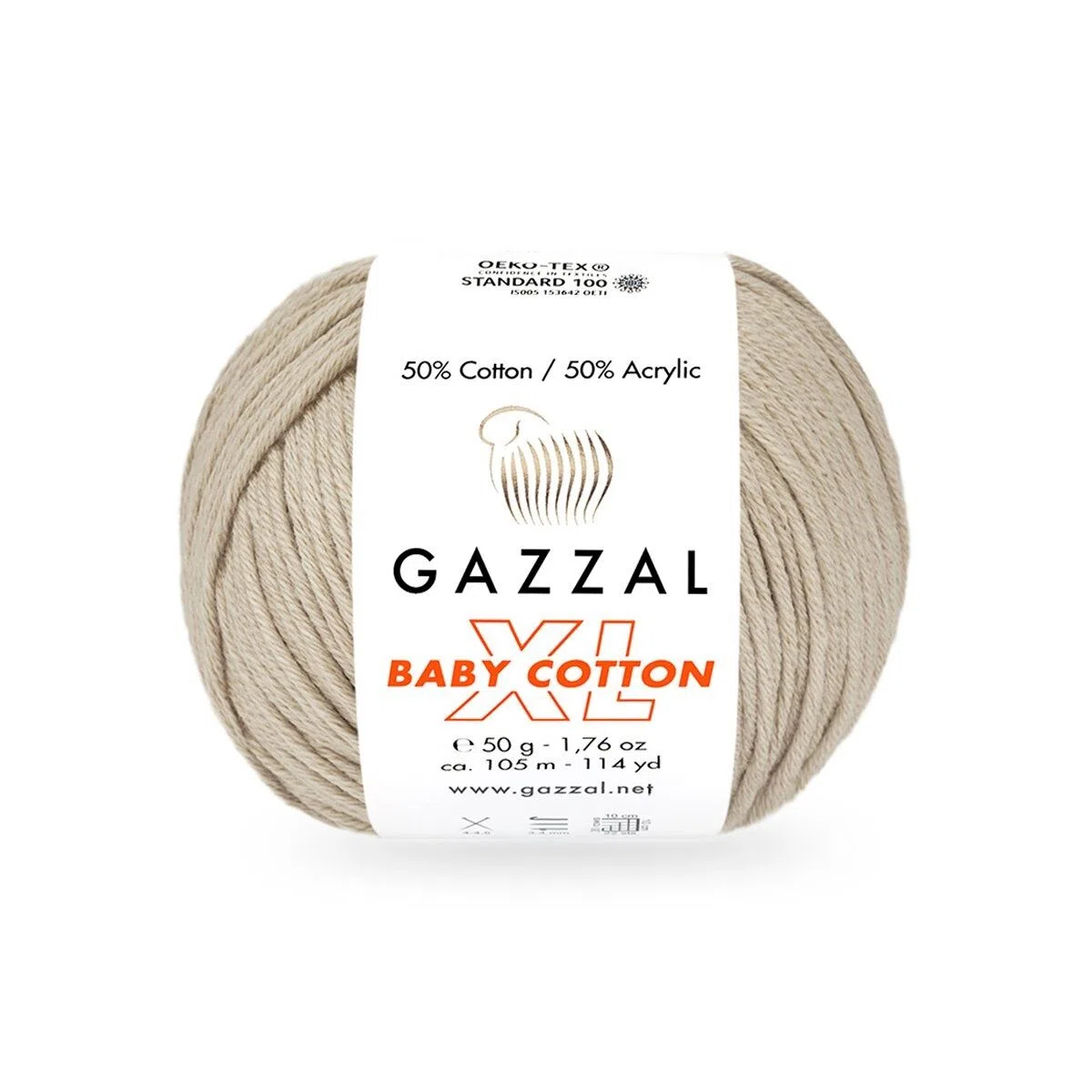 Baby Cotton XL Gazzal 3446 beżowy
