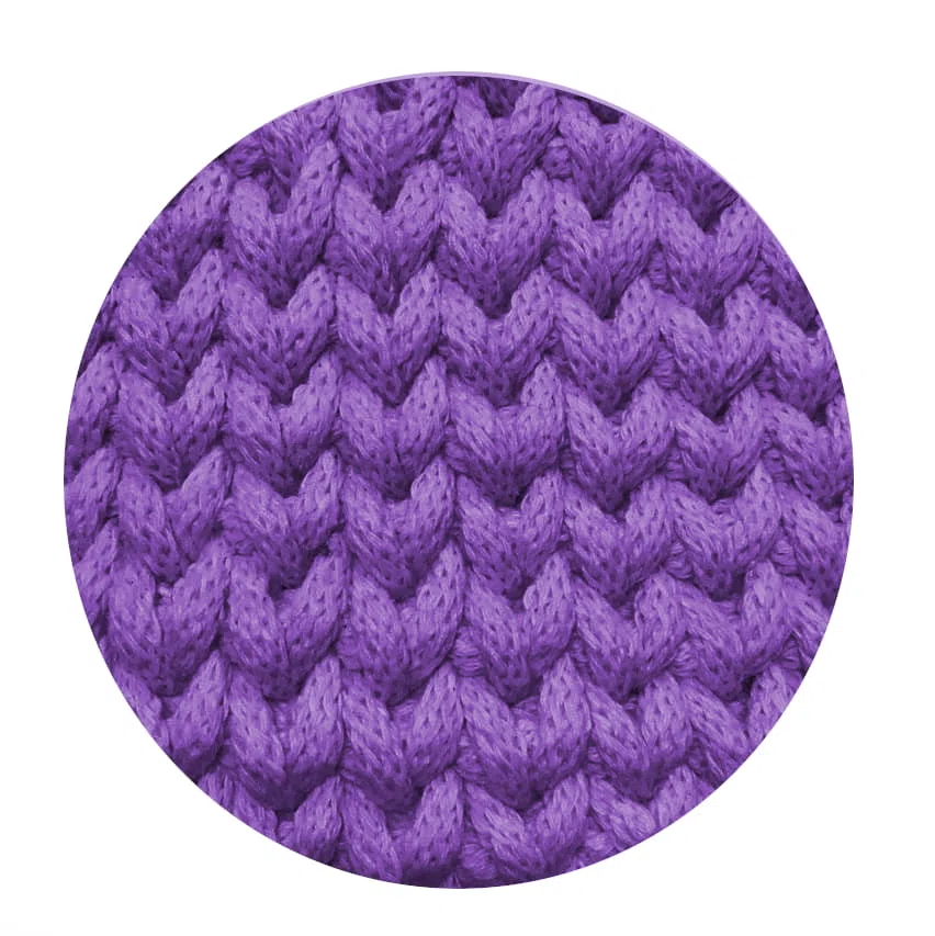 Sznurek bawełniany pleciony 3mm, 200m - wrzosowy (119)