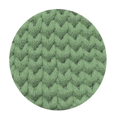 Sznurek bawełniany pleciony 4mm, 100m - szałwia (334)