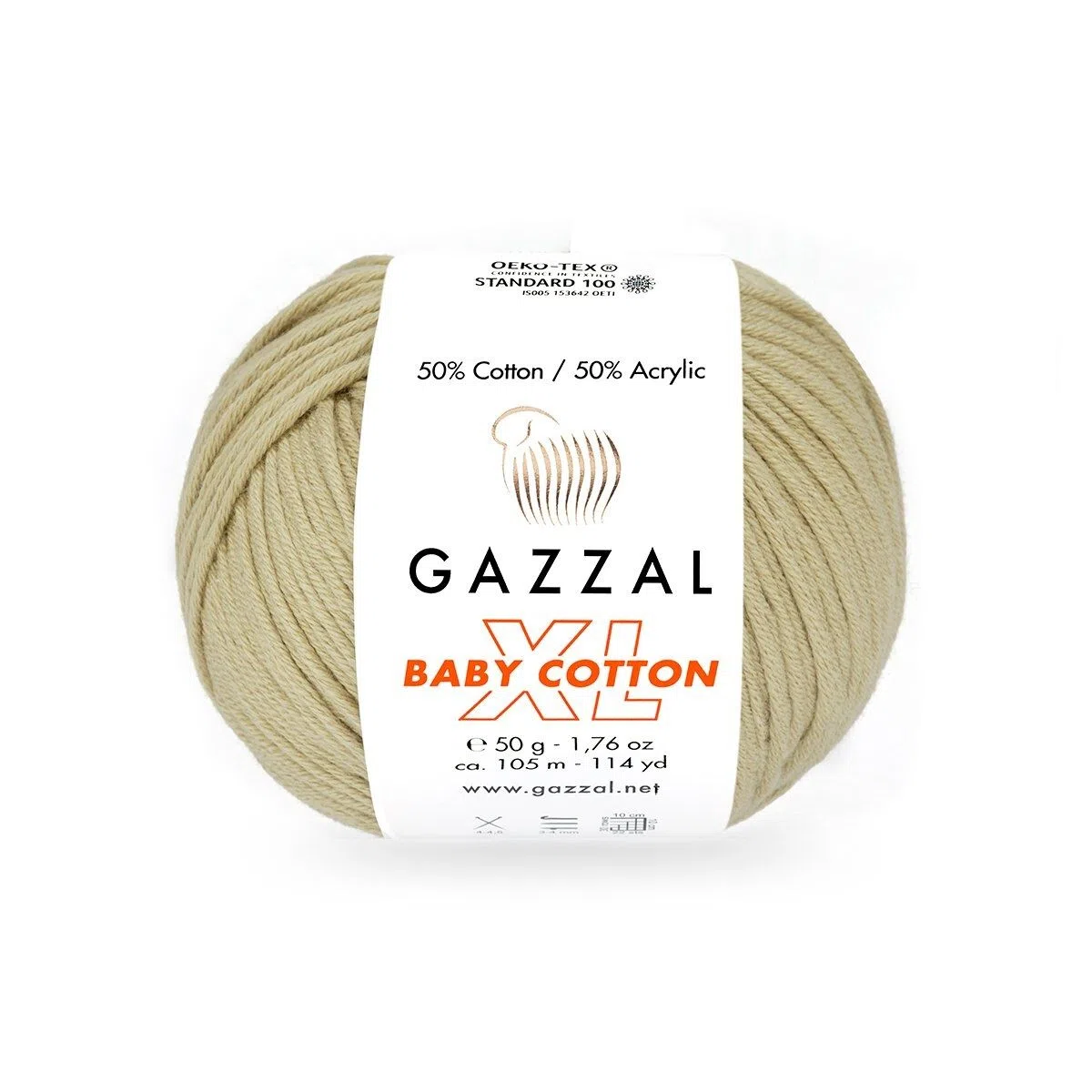 Baby Cotton XL Gazzal 3464 oliwka jasna