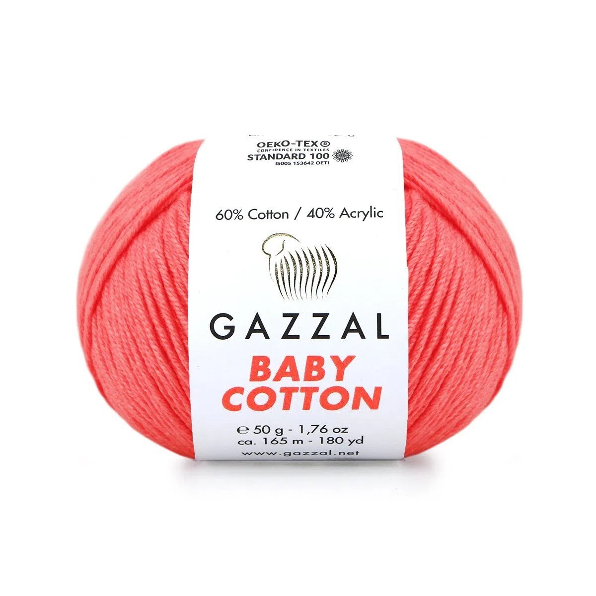 Baby Cotton Gazzal 3460 koral żywy