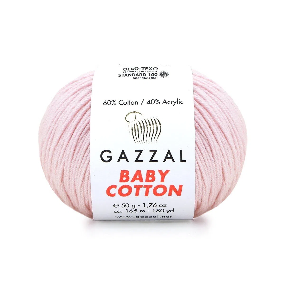 Baby Cotton Gazzal 3411 jasny różowy