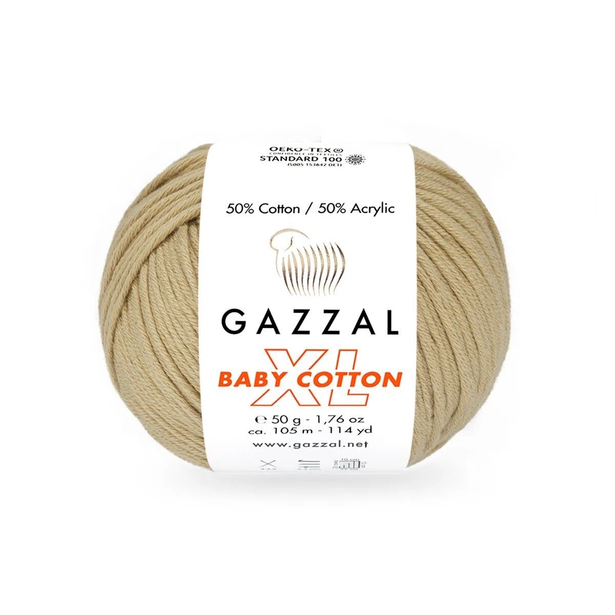 Baby Cotton XL Gazzal 3424 beżowy ciemny