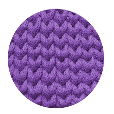 Sznurek bawełniany pleciony 3mm, 100m - wrzosowy (119)