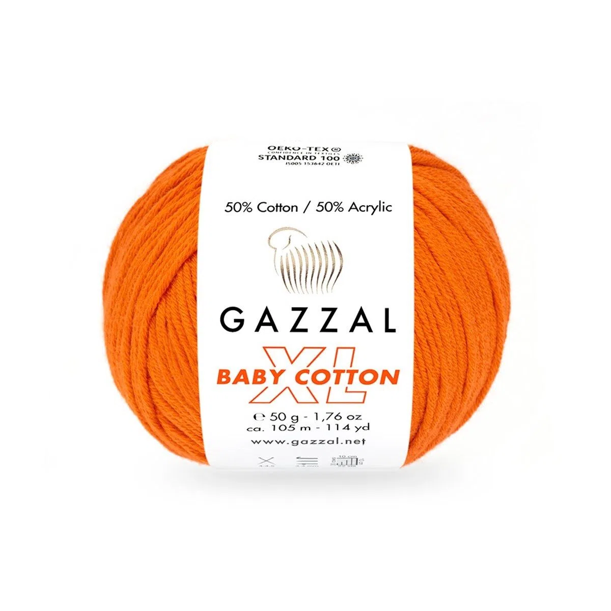 Baby Cotton XL Gazzal 3419 pomatrańcz ciemny