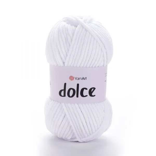 Dolce Yarnart 741 biały