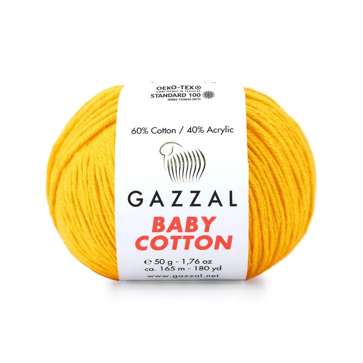 Baby Cotton Gazzal 3417 żółty