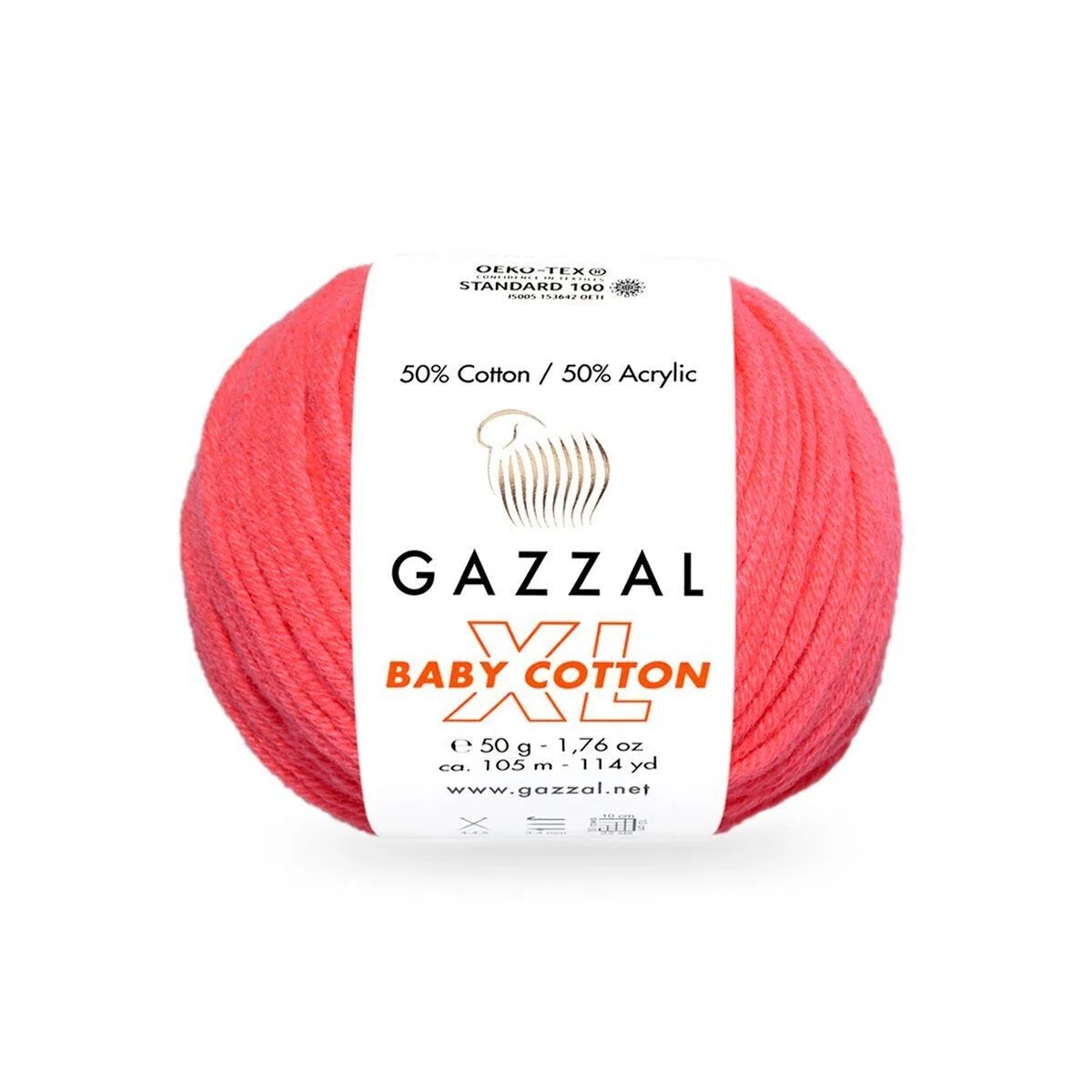 Baby Cotton XL Gazzal 3458 malinowy żywy
