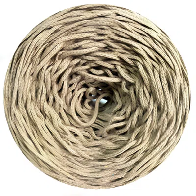 Sznurek bawełniany pleciony 5mm, 100m - piaskowy (37)