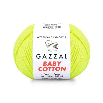 Baby Cotton Gazzal 3462 żółty żywy