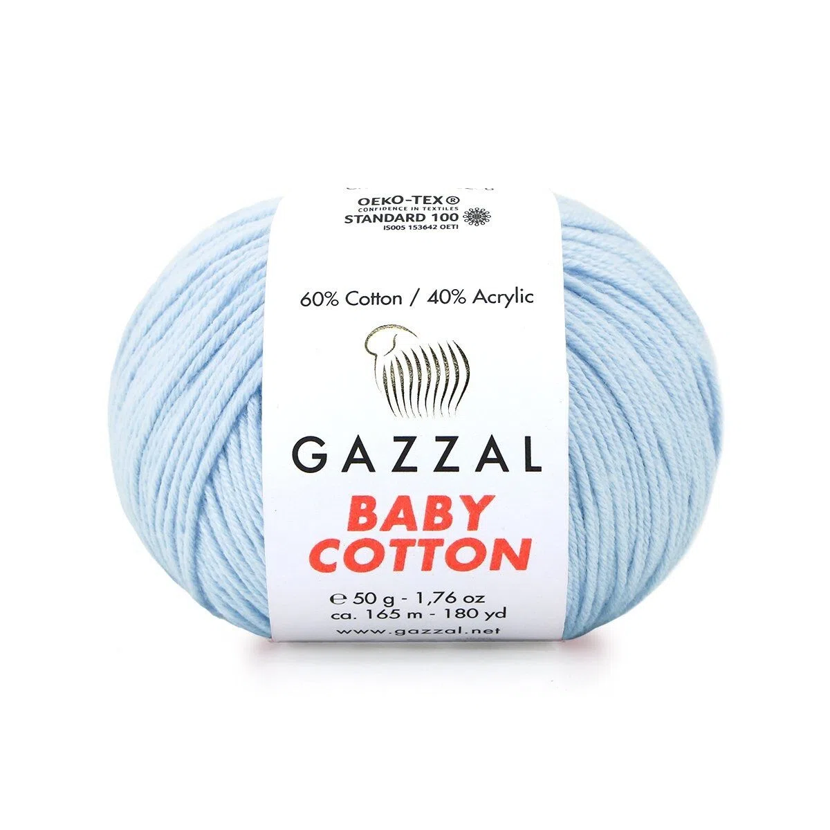 Baby Cotton Gazzal 3429 jasny niebieski