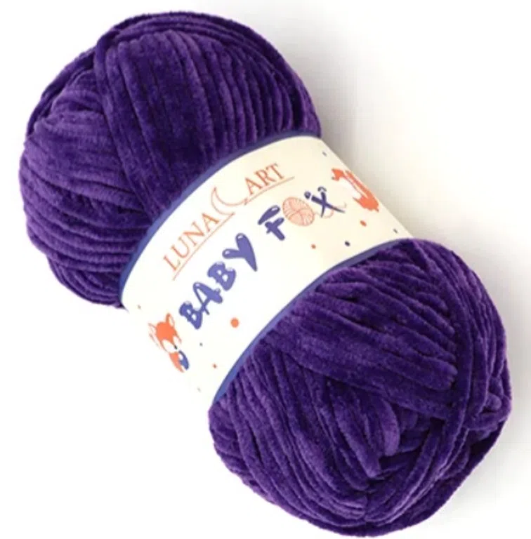 Baby Fox Luna Art 100-16 śliwka