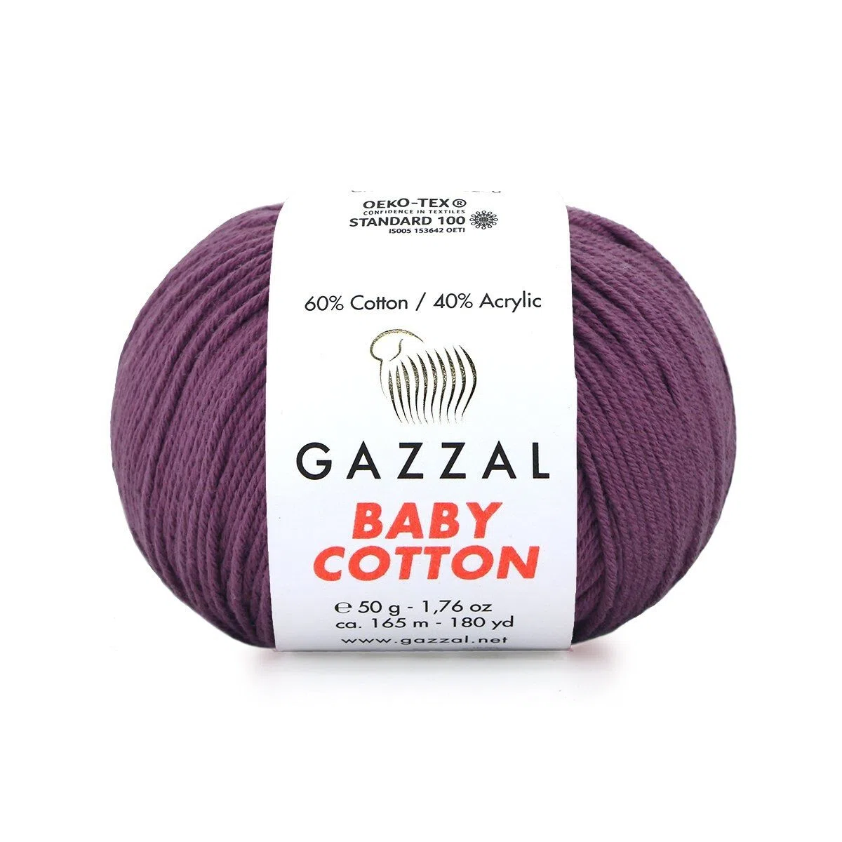 Baby Cotton Gazzal 3441 śliwka