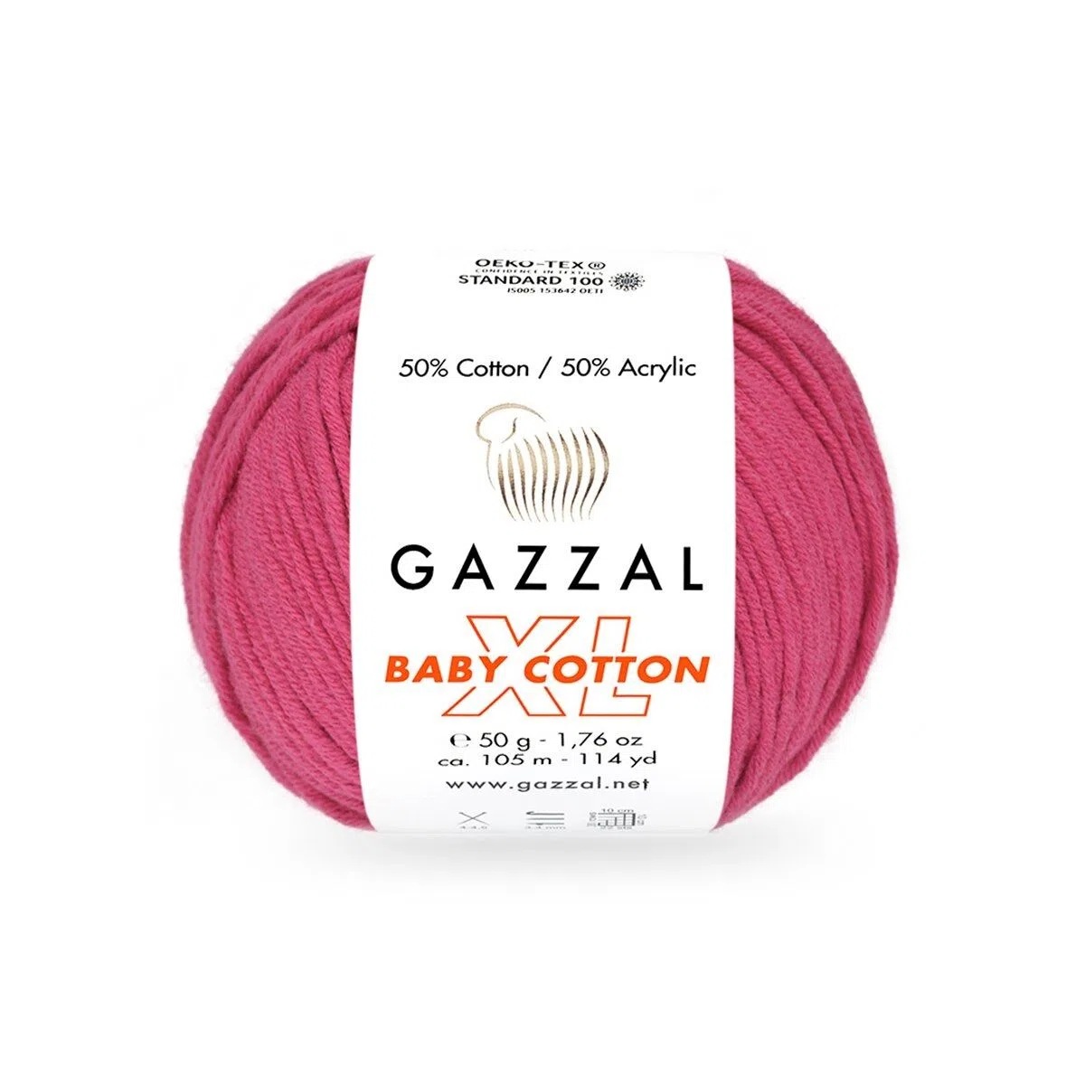 Baby Cotton XL Gazzal 3415 amarant