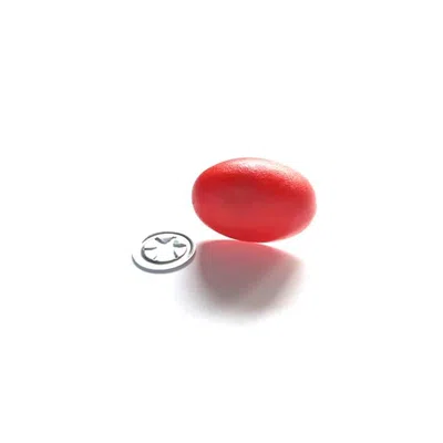 Nos 31 x 22 mm matowy czerwony