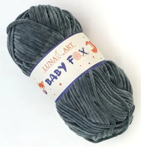 Baby Fox Luna Art 100-09 szary ciemny