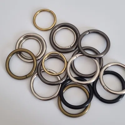 Kółko 15mm złote 2szt