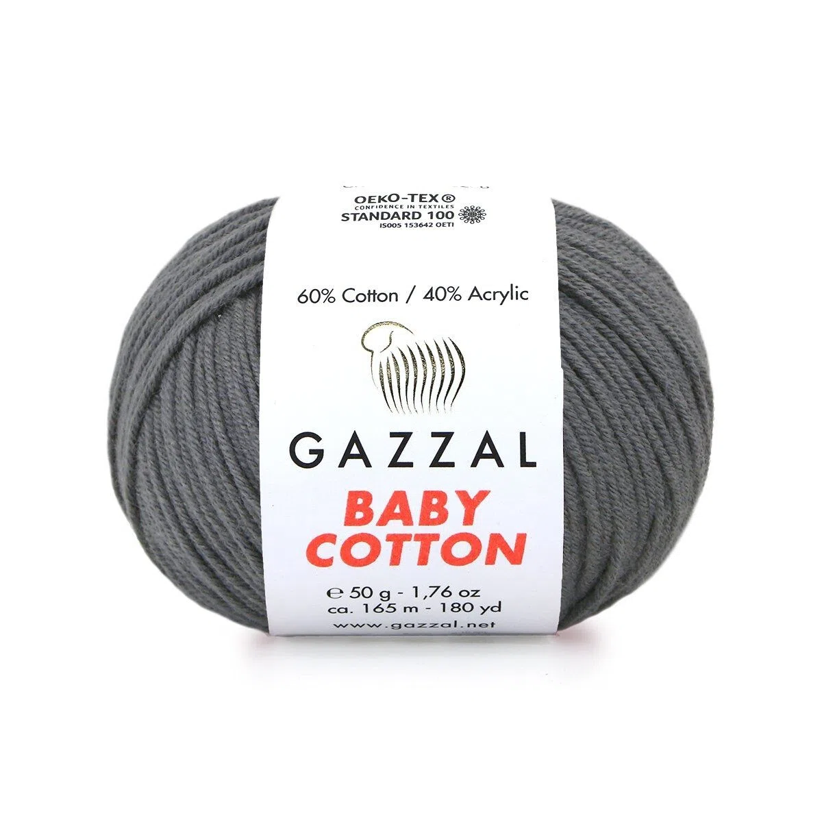 Baby Cotton Gazzal 3450 szary ciemny
