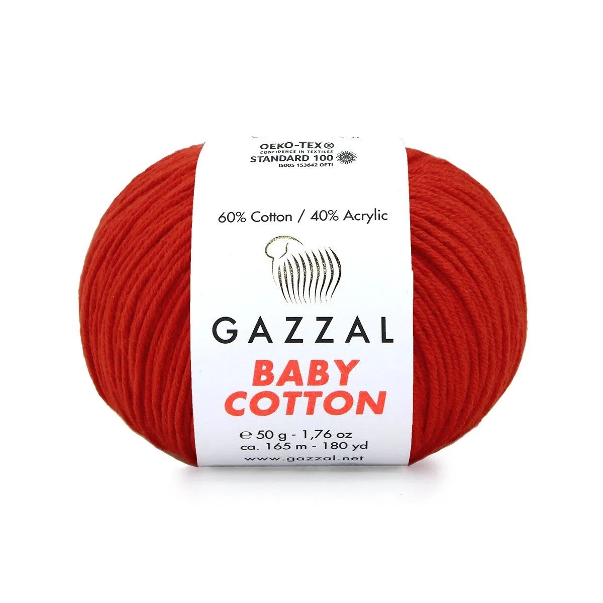 Baby Cotton Gazzal 3443 czerwony